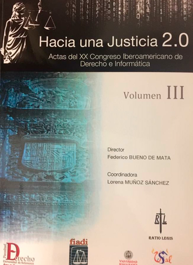 Hacia una Justicia 2.0. Volumen III