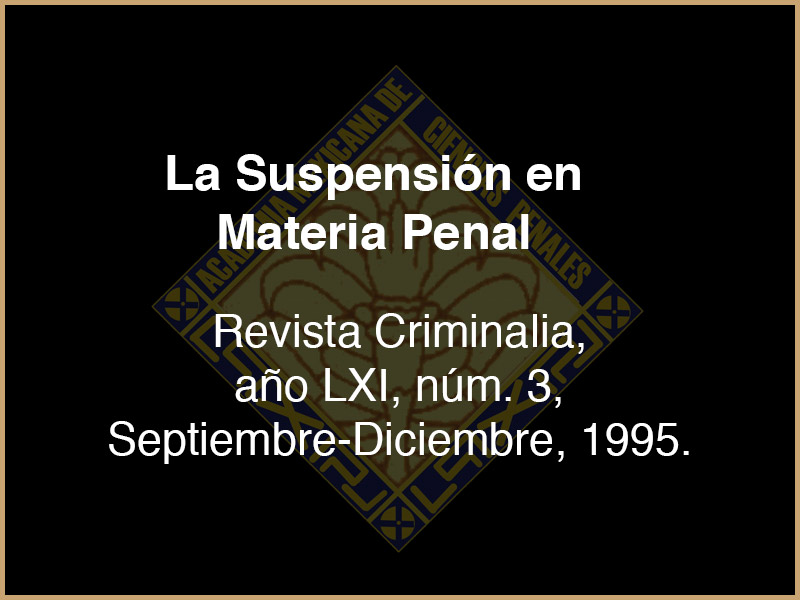 CRIMINALIA